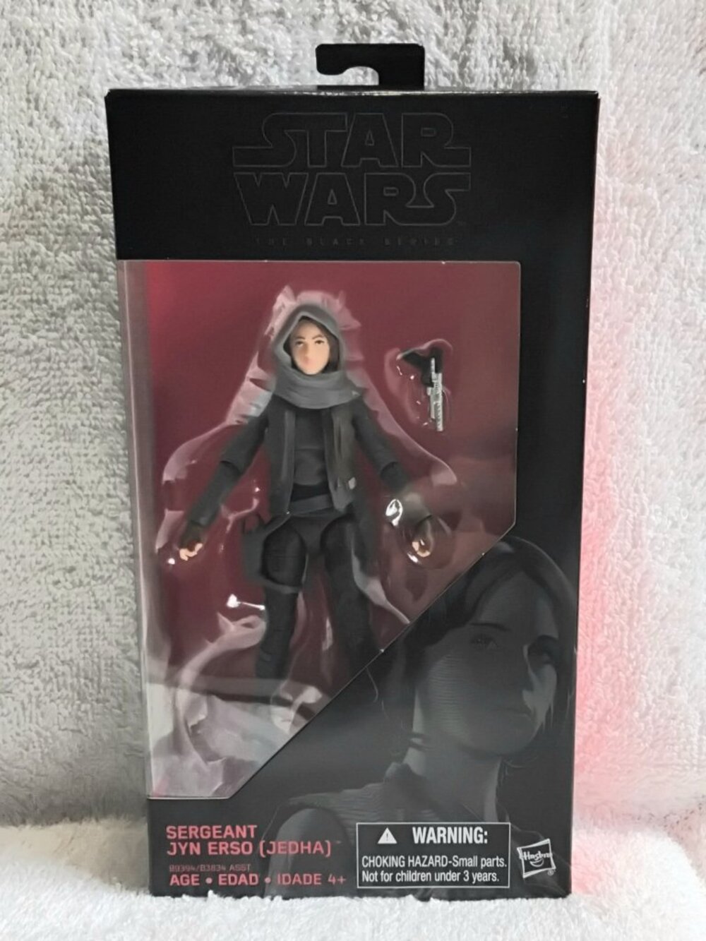 Sealed 2016 Star Wars Sergeant Jyn Erso (Jebha) Black Series 22 NM/M packaging!!